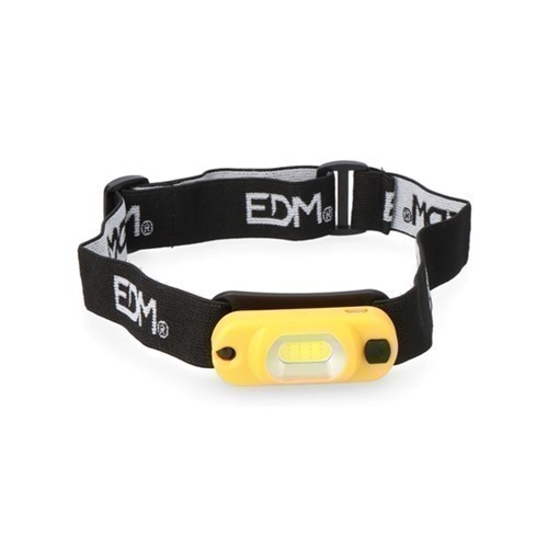 LINTERNA EDM 36386 FRONTAL RECARGABLE 1W